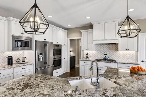 Enjoy high-end appliances from Frigidaire, Miele and Bosch.