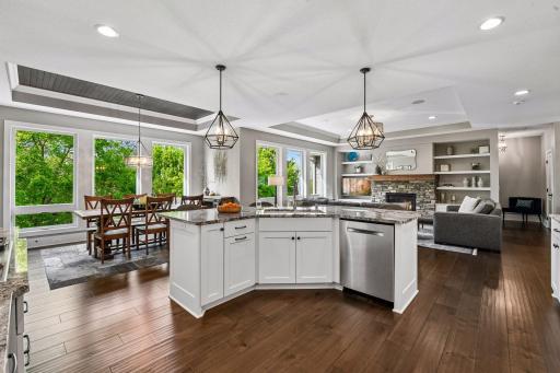 The heart of the home - this is sure to become everyone's favorite place to gather.
