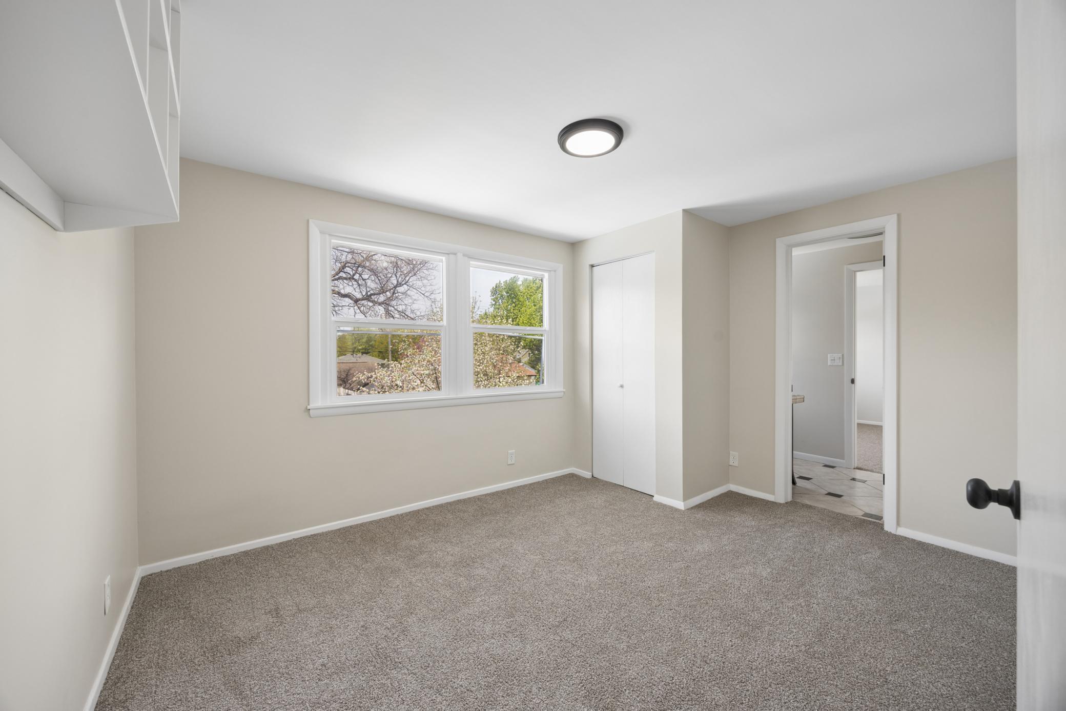 Upper level bedroom