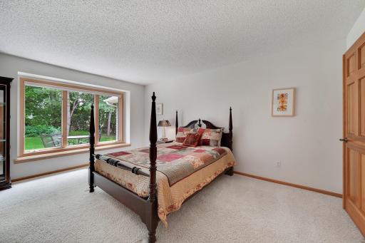 Large primariy bedroom will accomodate many furniture arrangements.