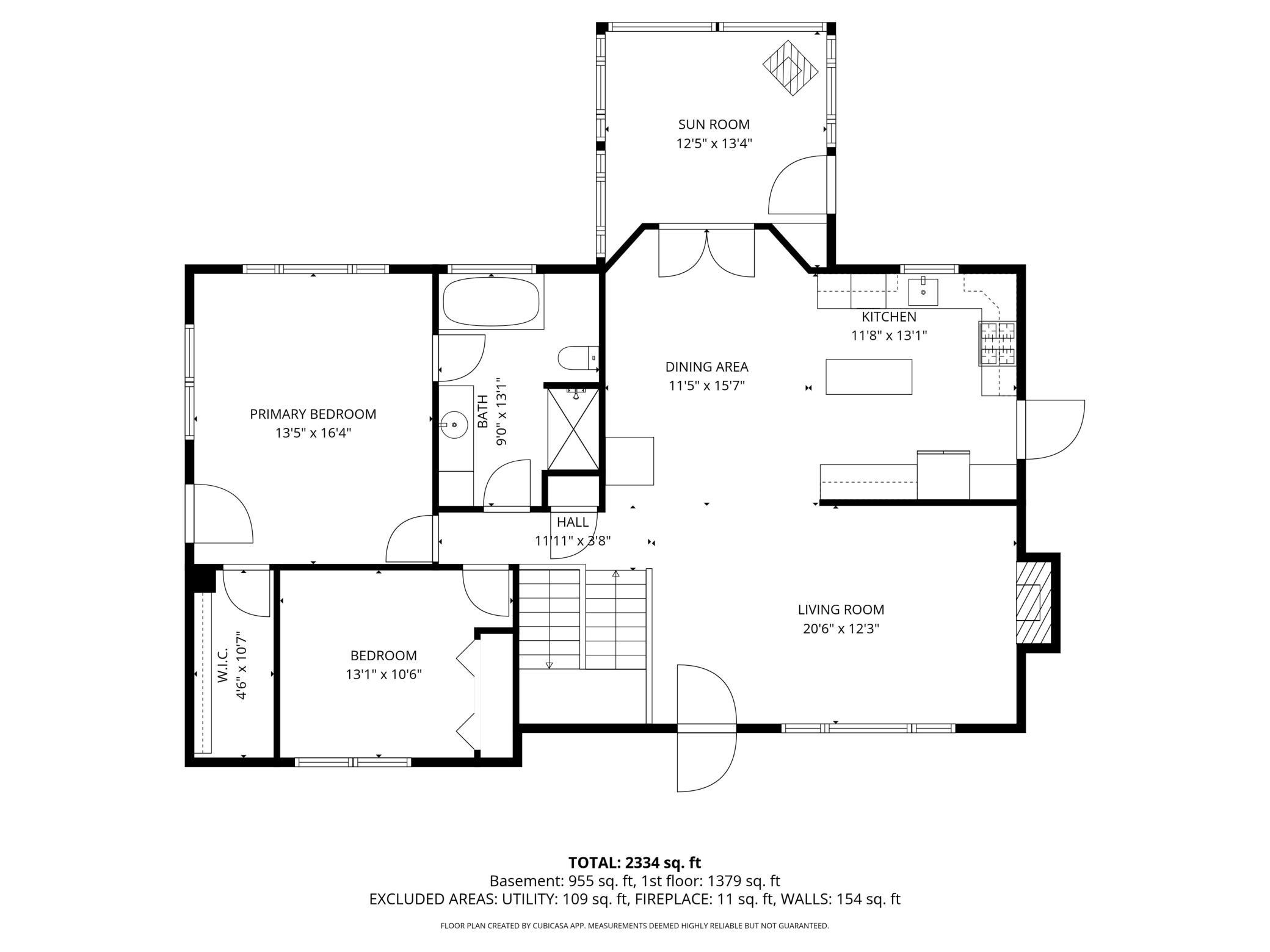 Main Level Floor Plan