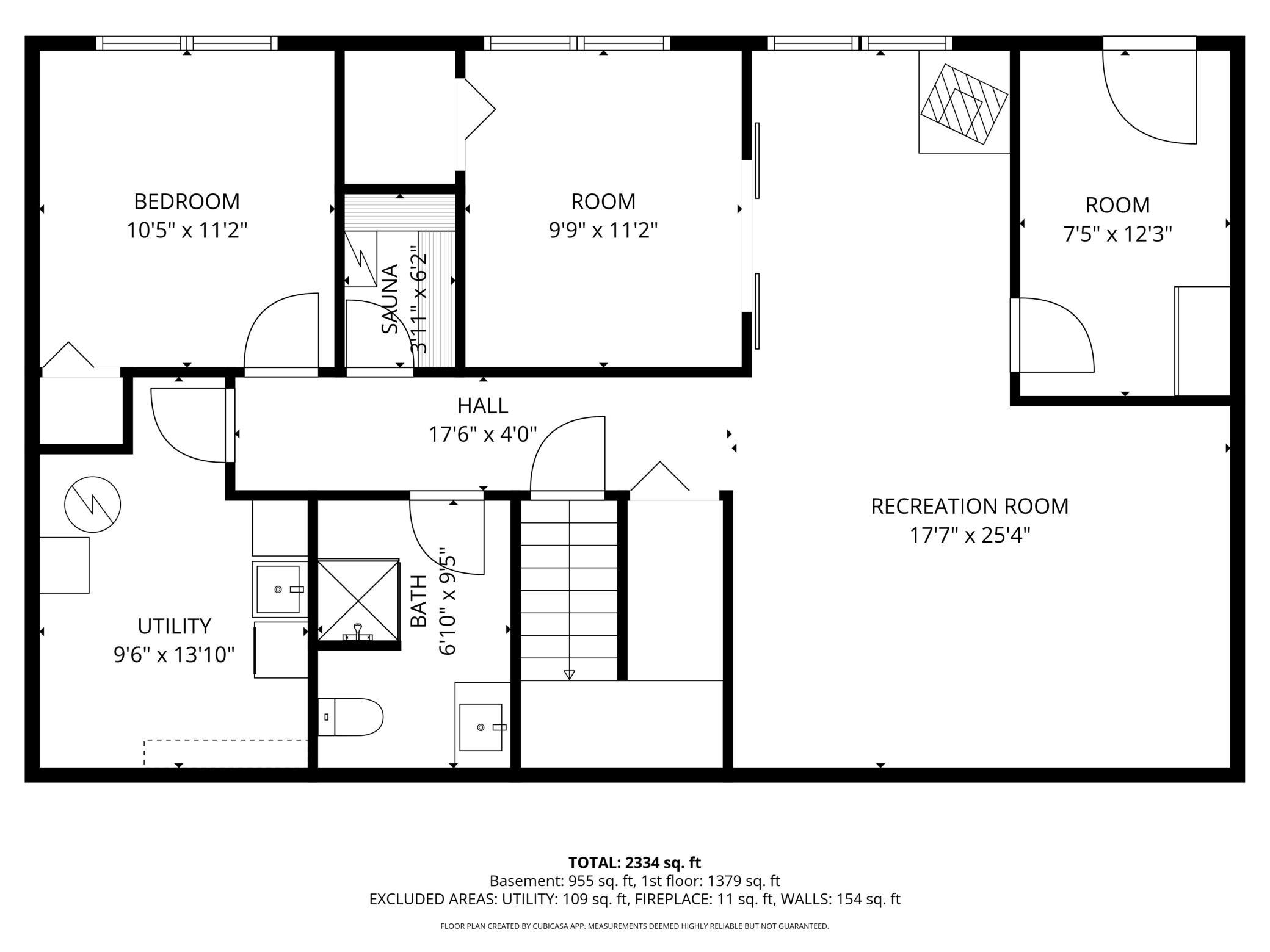 Lower Level Floor Plan