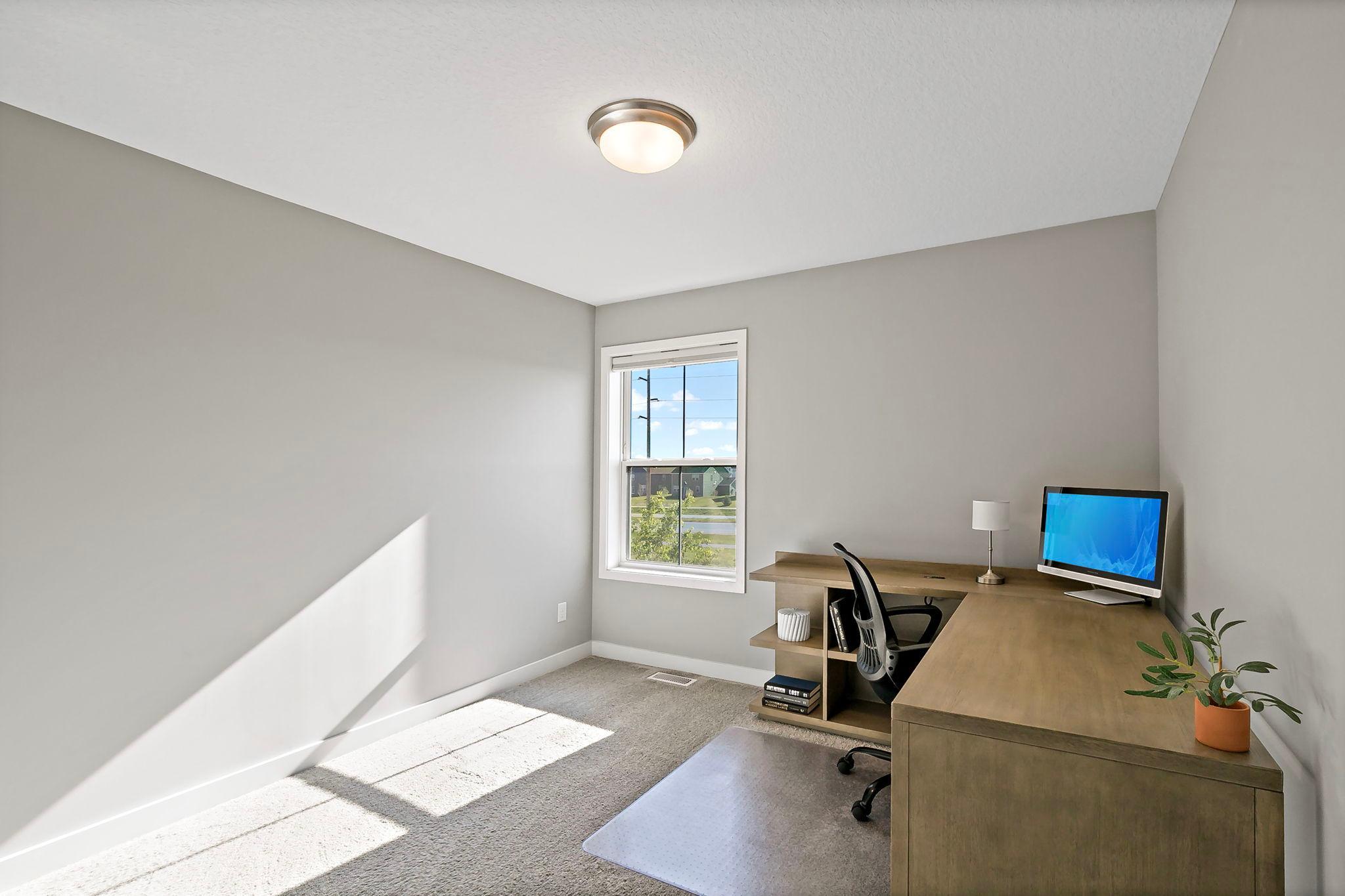 3rd bedroom currently used as office 18364 Glasswort Dr, Lakeville, MN