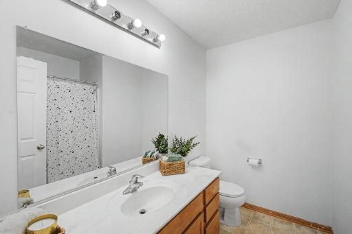 Second of 2 full bathrooms on the upper level