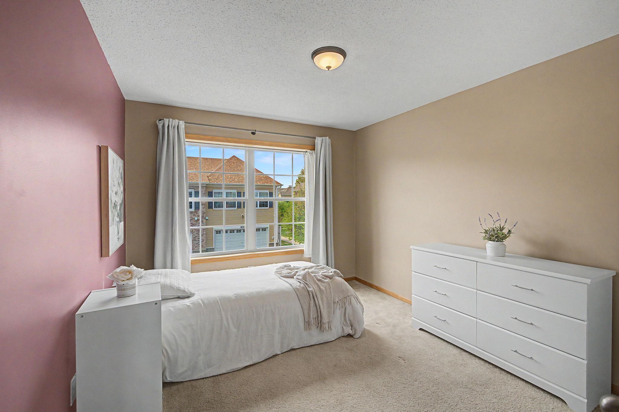 Second of 3 bedrooms on the upper level