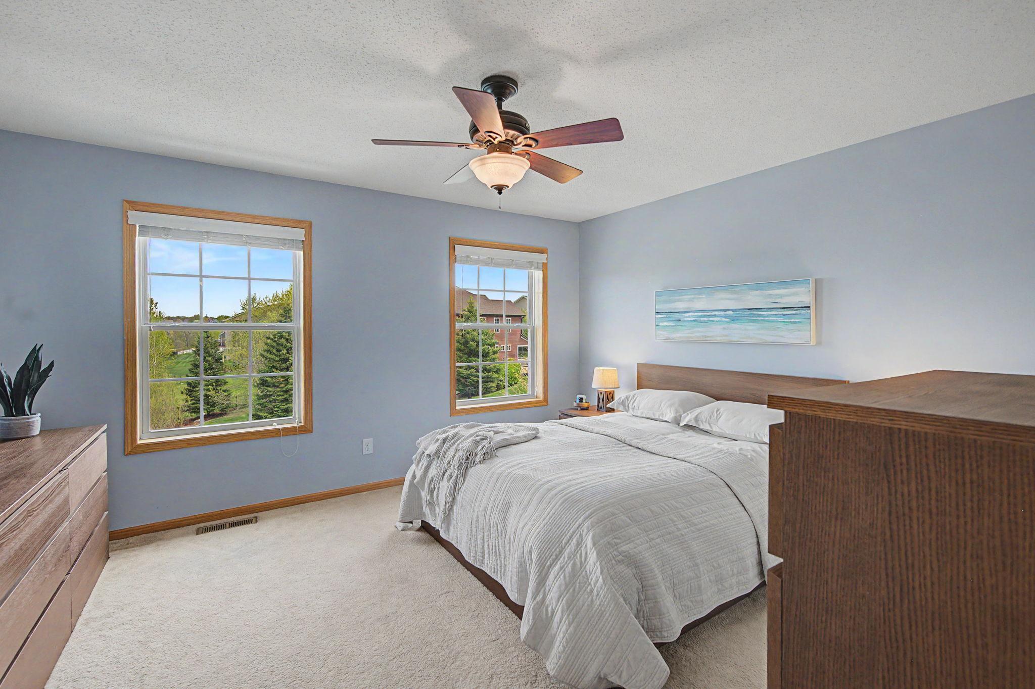Welcome to your spacious primary suite
