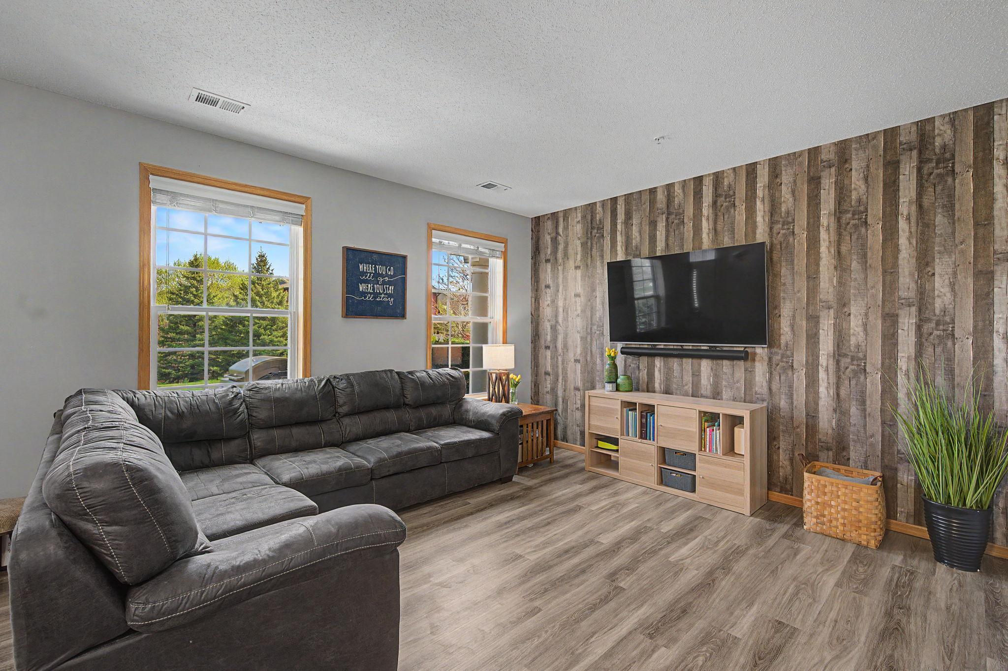 Enjoy brand new flooring and large picture windows on the main level.
