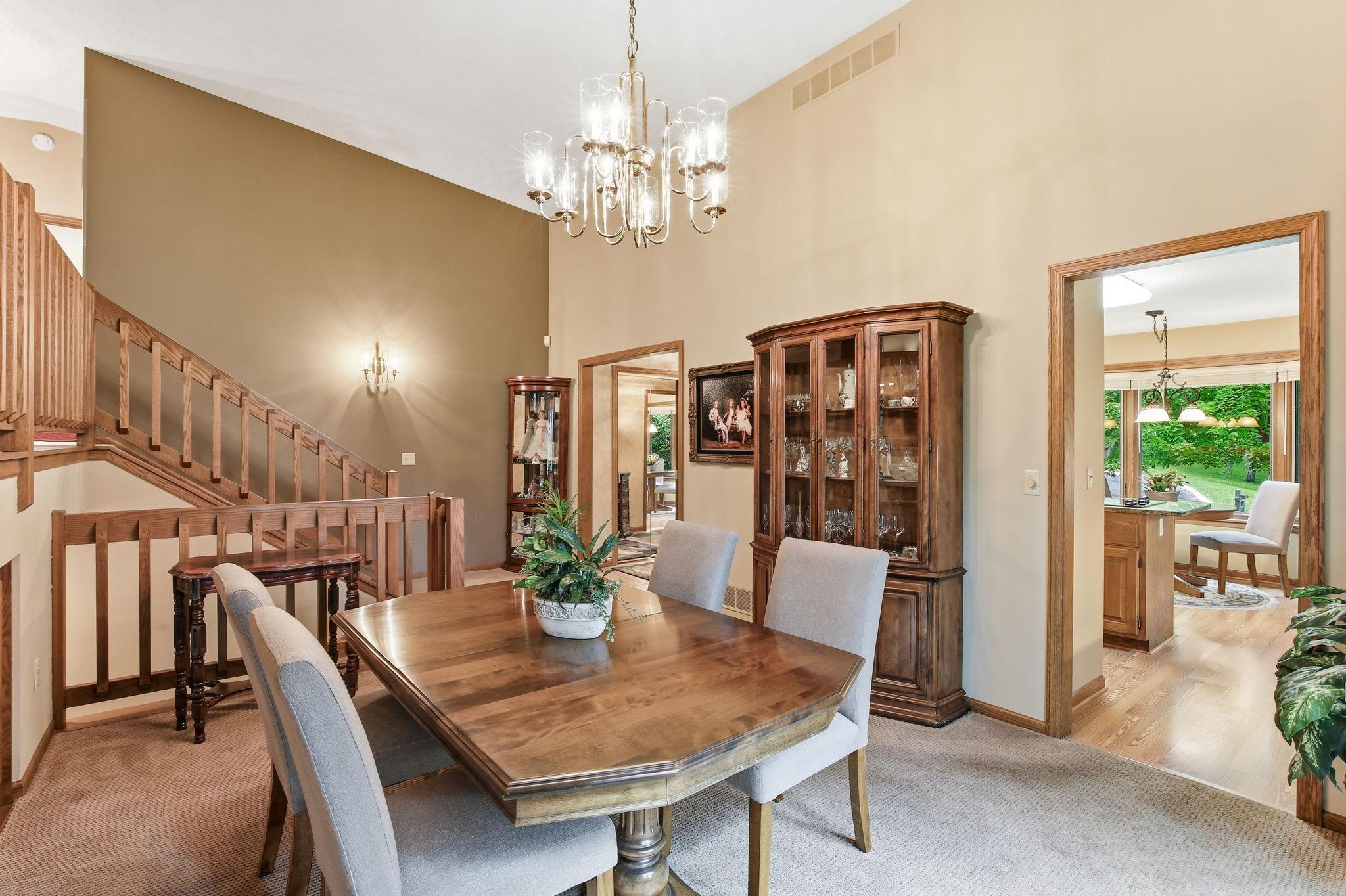 Beautiful open vaulted ceiling