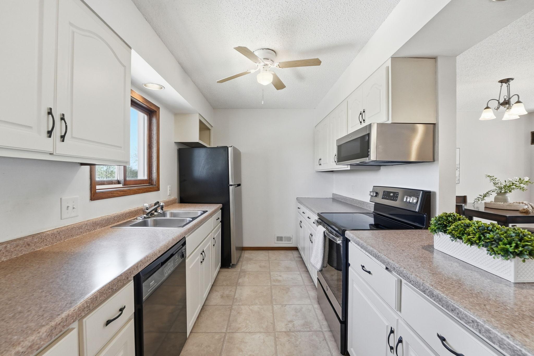 Ample cabinetry for all your culinary needs.