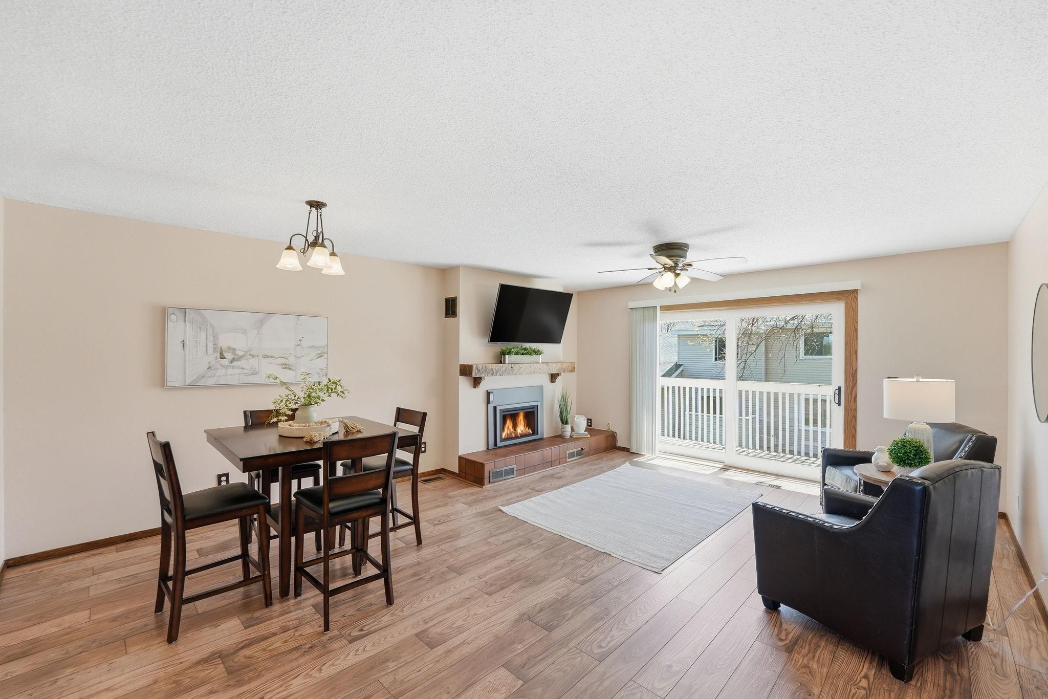 Thoughtfully designed open floor plan enhances flow and functionality.