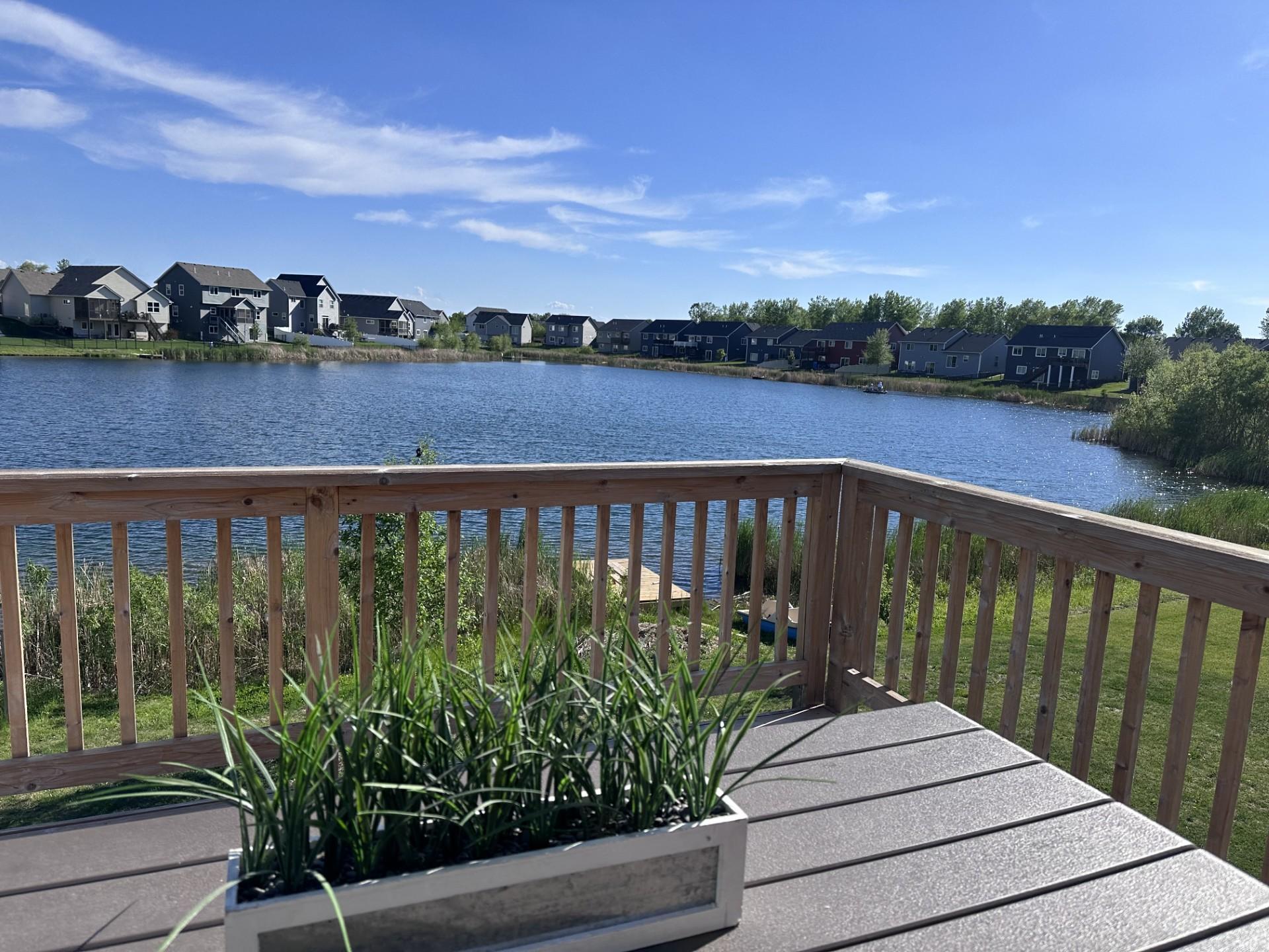 View from the deck