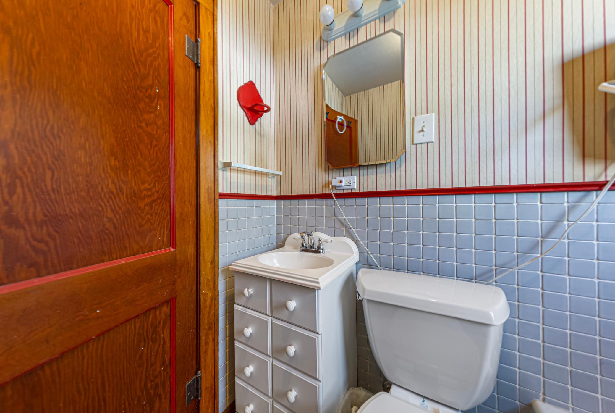 Main level bathroom