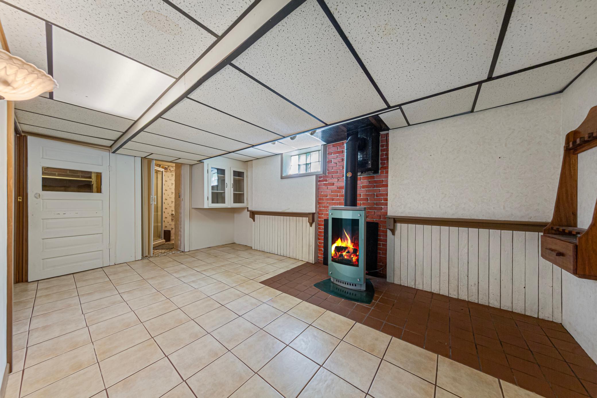 lower level family room