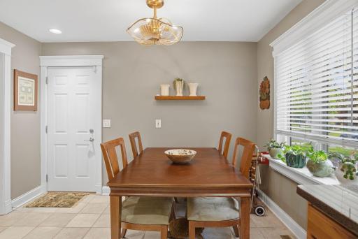 The cool ceiling fan stays with the house!