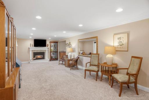Comfortable space ideal for movie nights and gatherings.