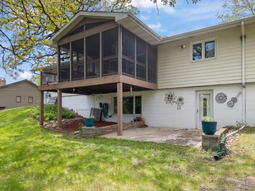 Room for a garden, firepit, or patio set.