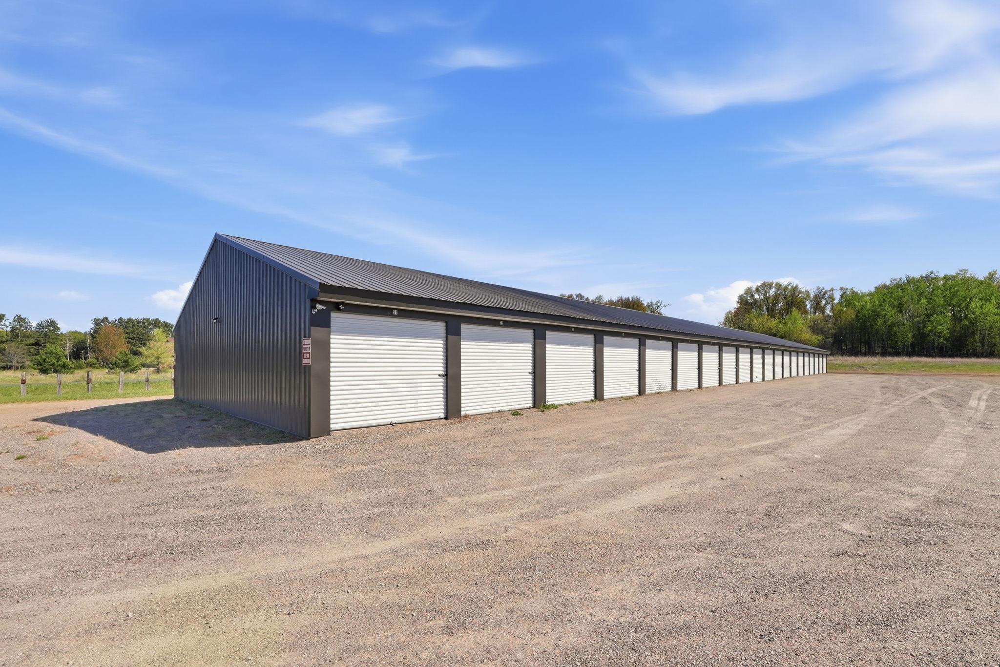 Private storage unit included in the HOA.