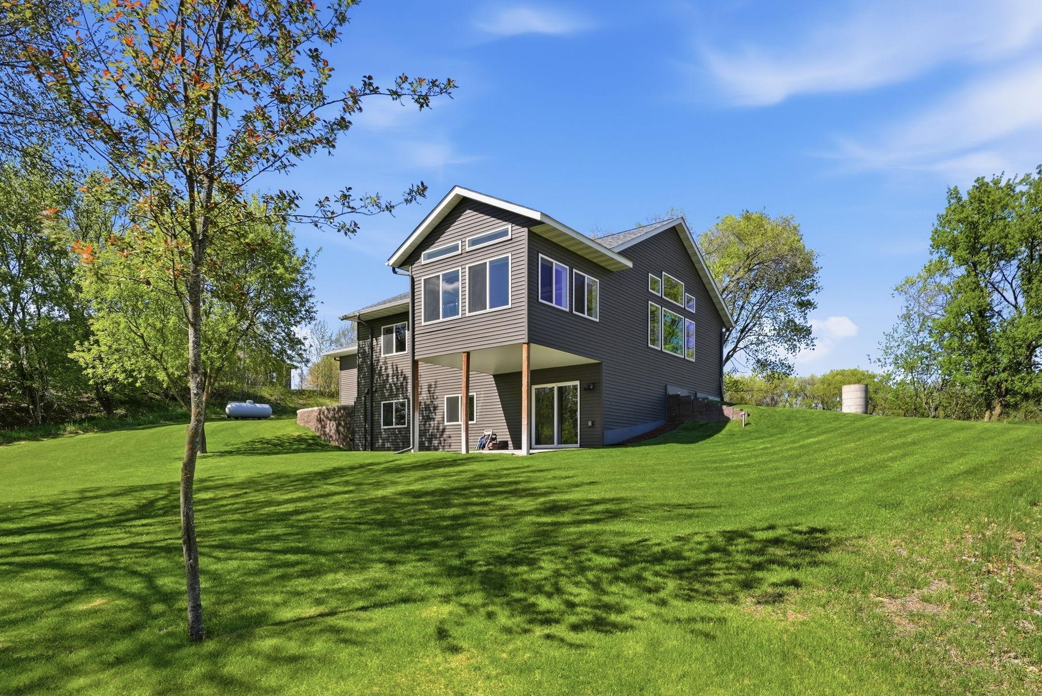 Walk out lands on a covered patio. All the views, all the vibes.