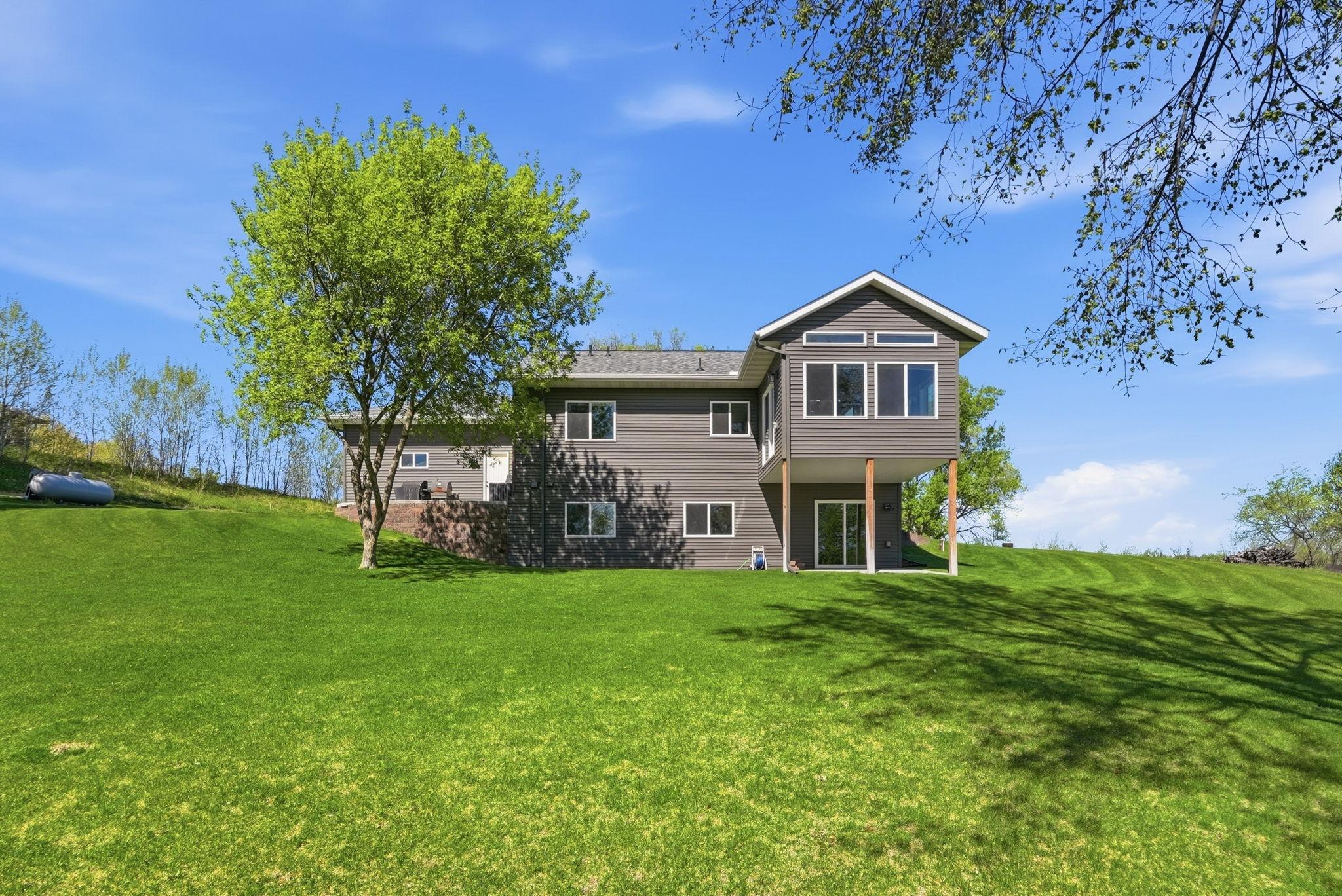 Opportunity to build a deck off of the sunroom.