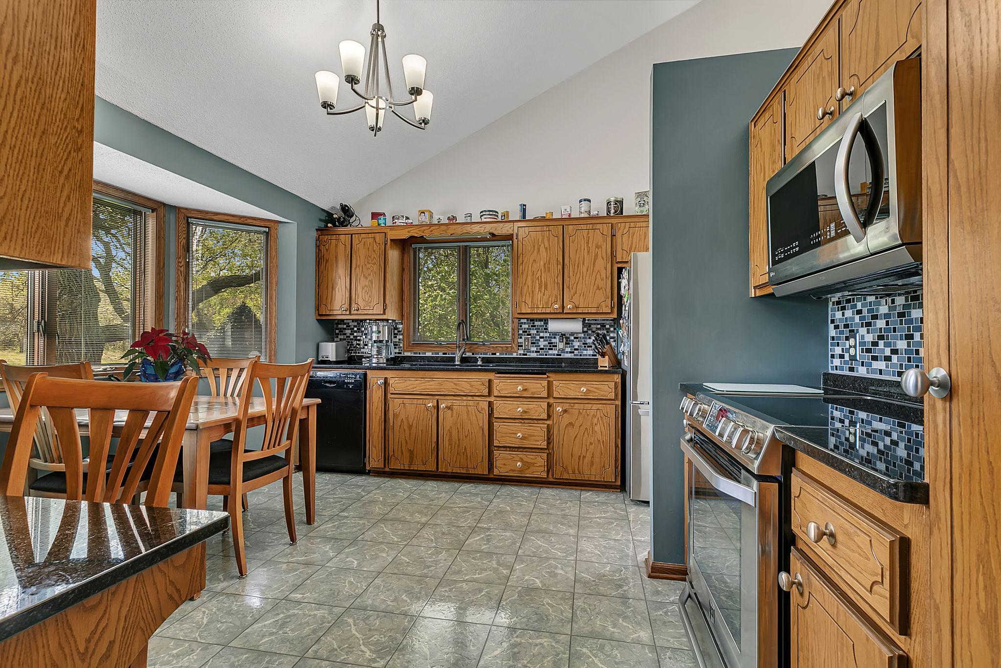 Ample cabinetry for all your culinary needs.