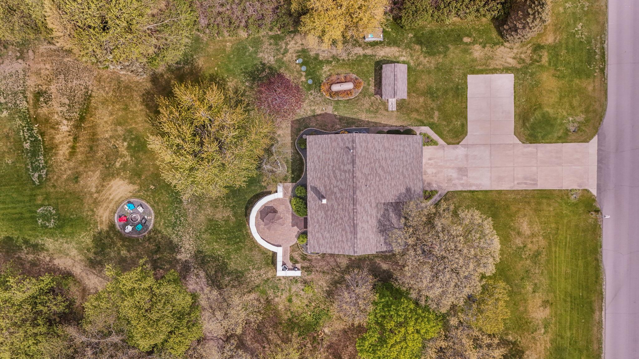 Bird's eye view.