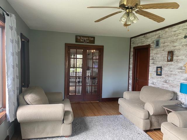 French doors for privacy