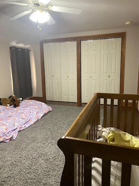 Bedroom #3 large closets