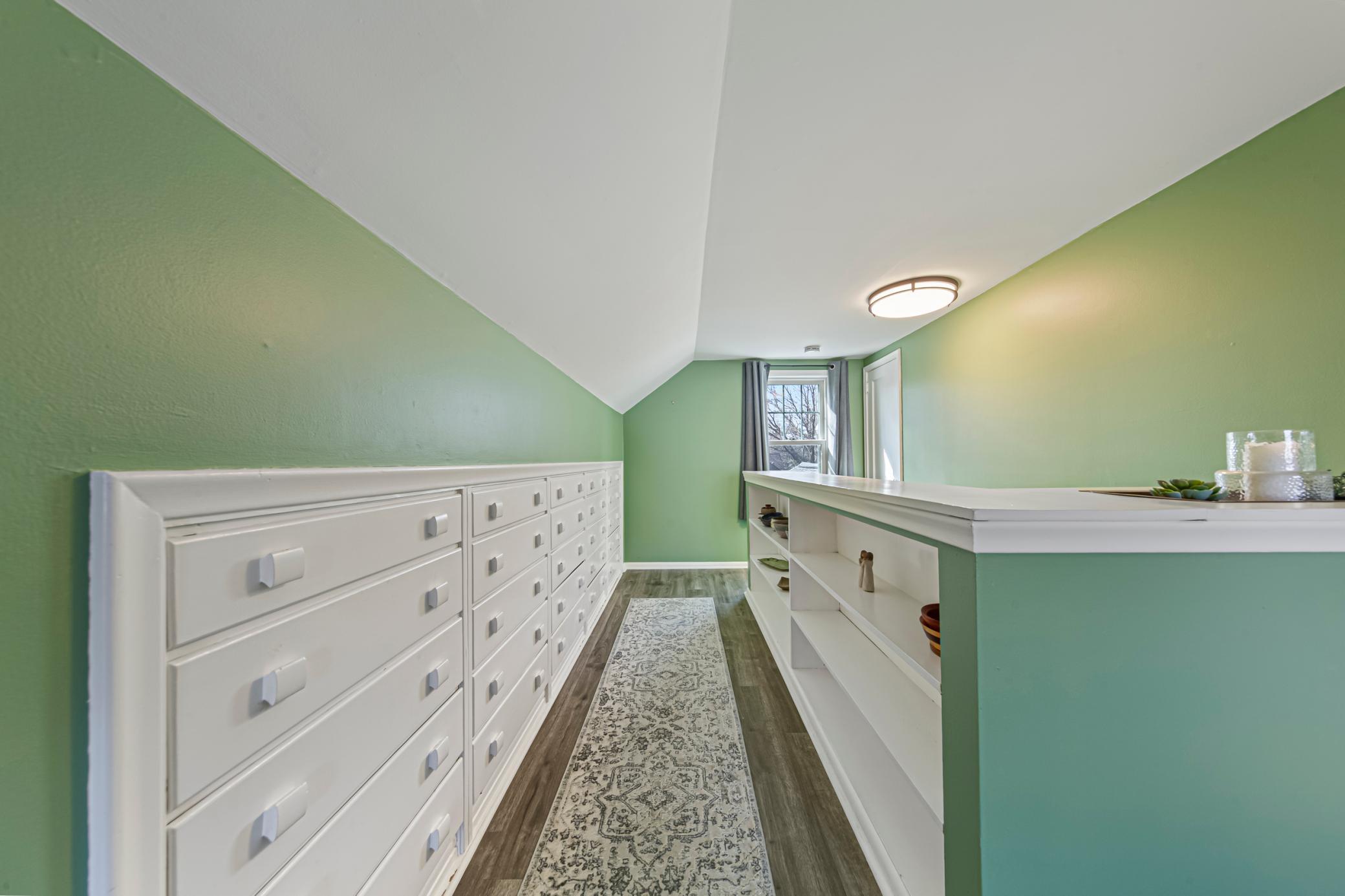 Upper level primary bedroom view 5