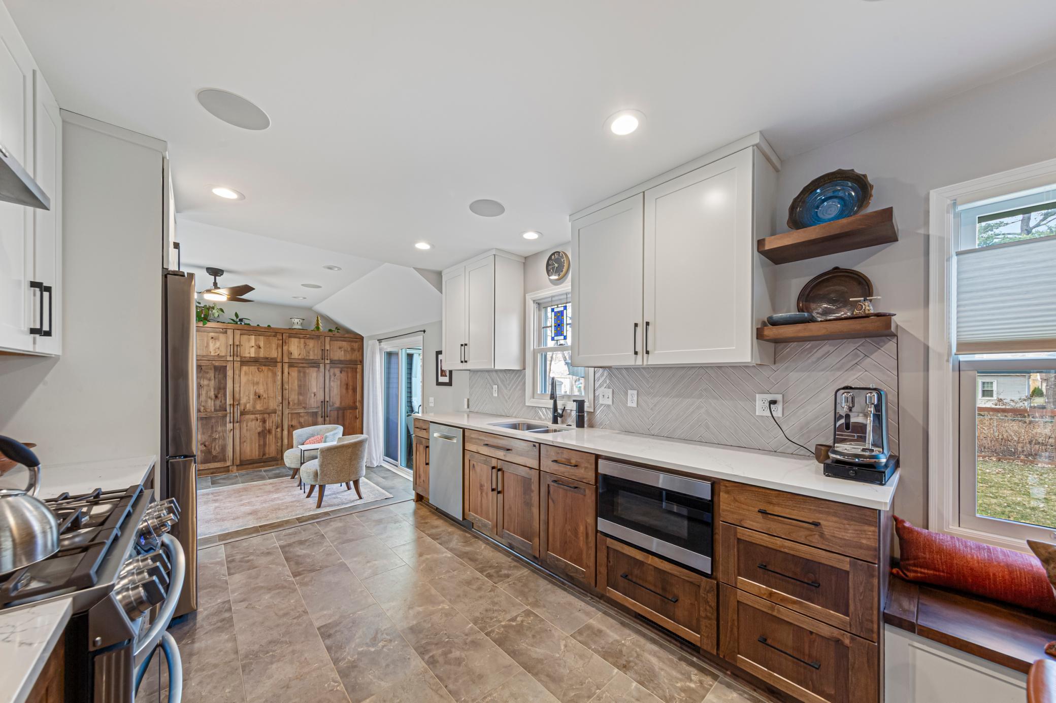 Kitchen view 2