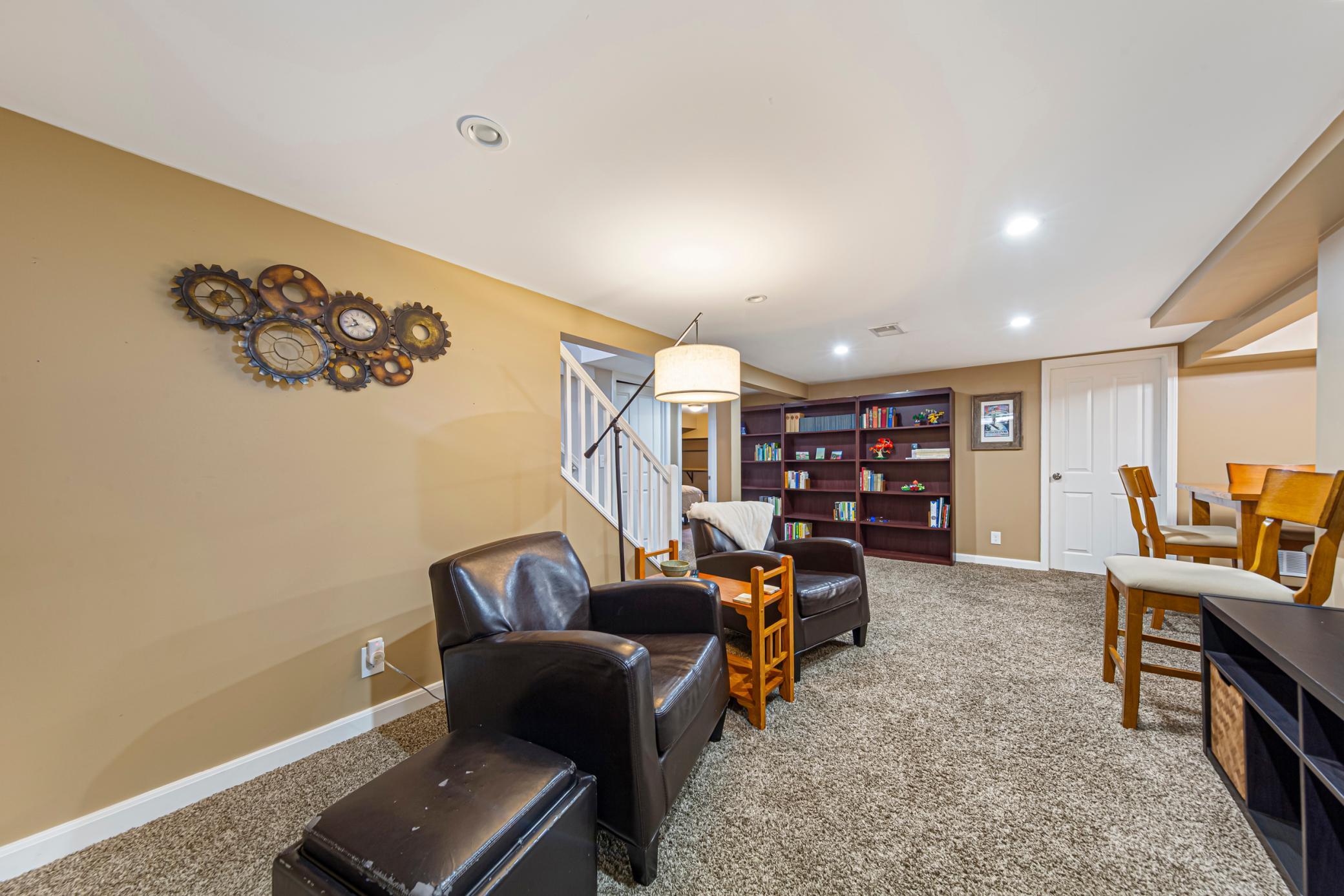 Lower level family room