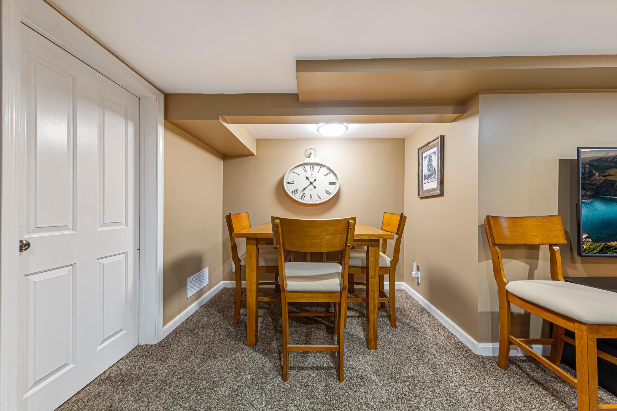 Lower level family room view 3