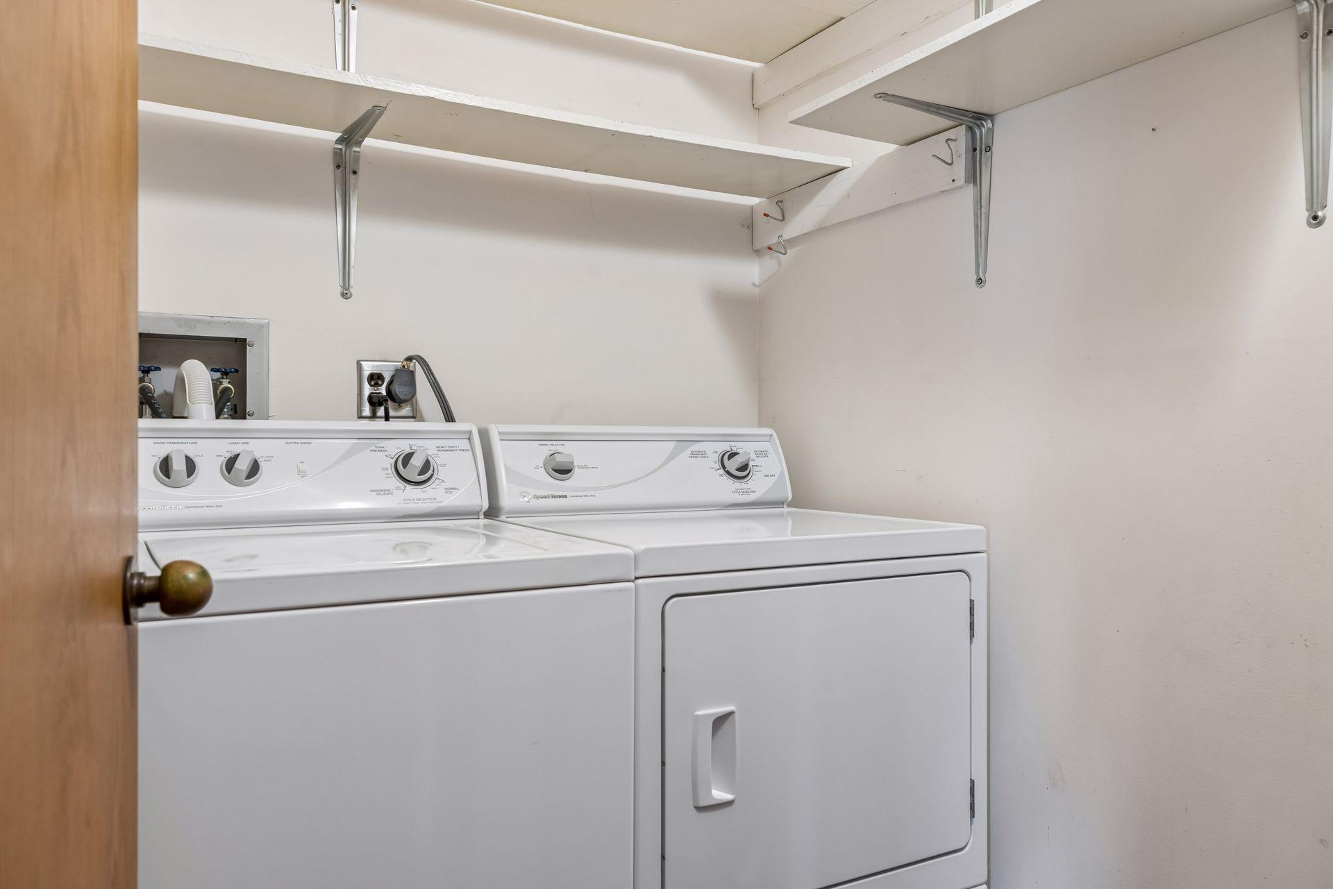 In unit laundry