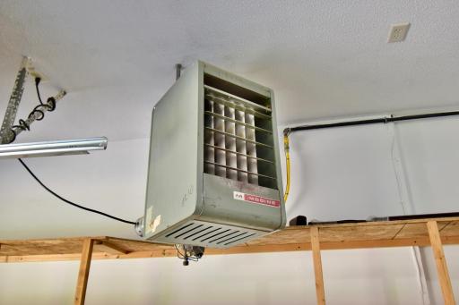 Garage heater for MN winters so you don't have to scrape the windshield every day!