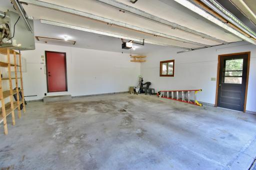 So much extra space for storing all your tools and even set up a workshop area!