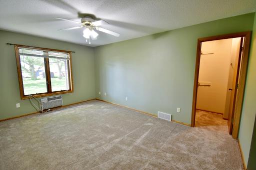 Second walk in closet is just past the bathroom on the right