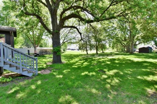 Very deep back yard - lots of space for lawn games, pool, sandbox, garden or whatever you'd like!