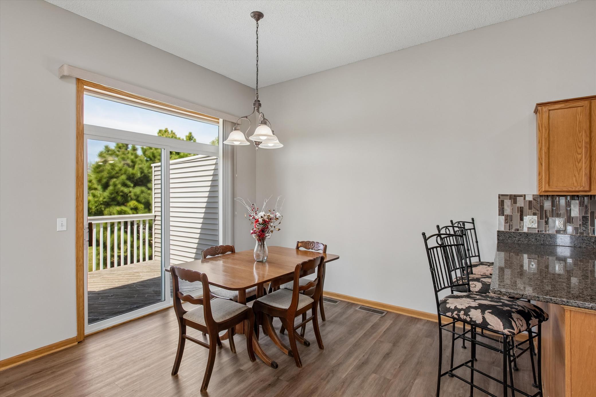 Perfect little informal dining area
