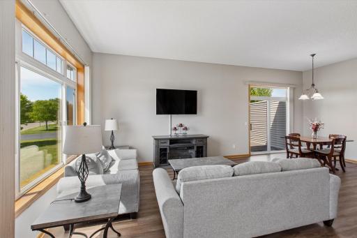Room to accommodate various furniture arrangements