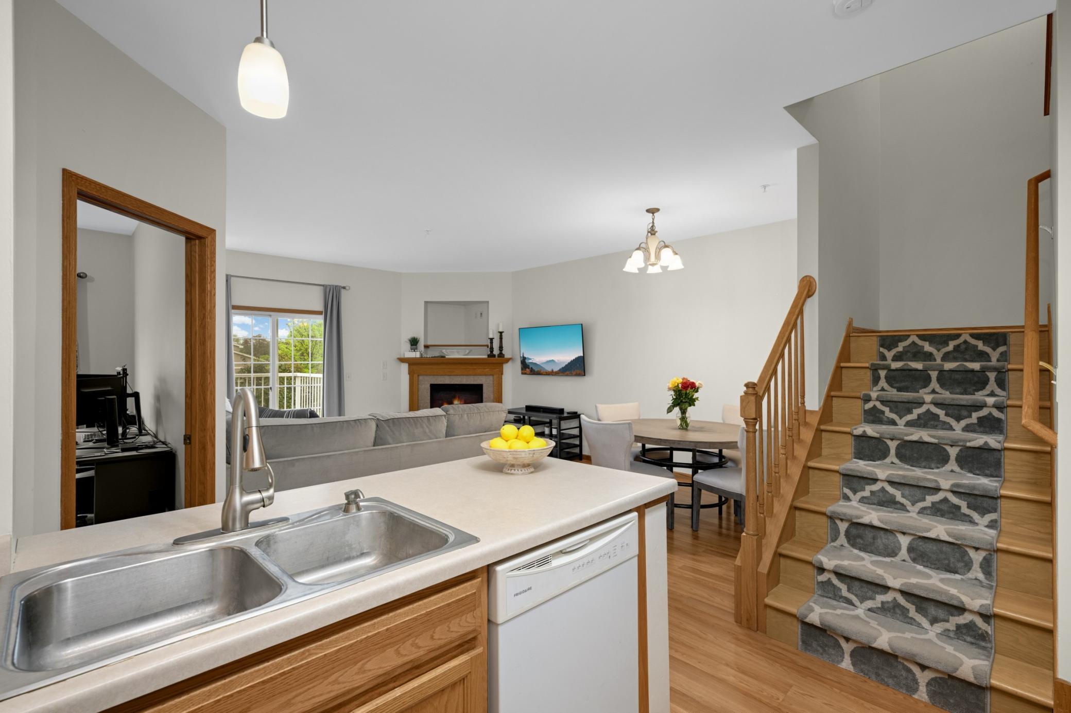 Outstanding open floor plan
