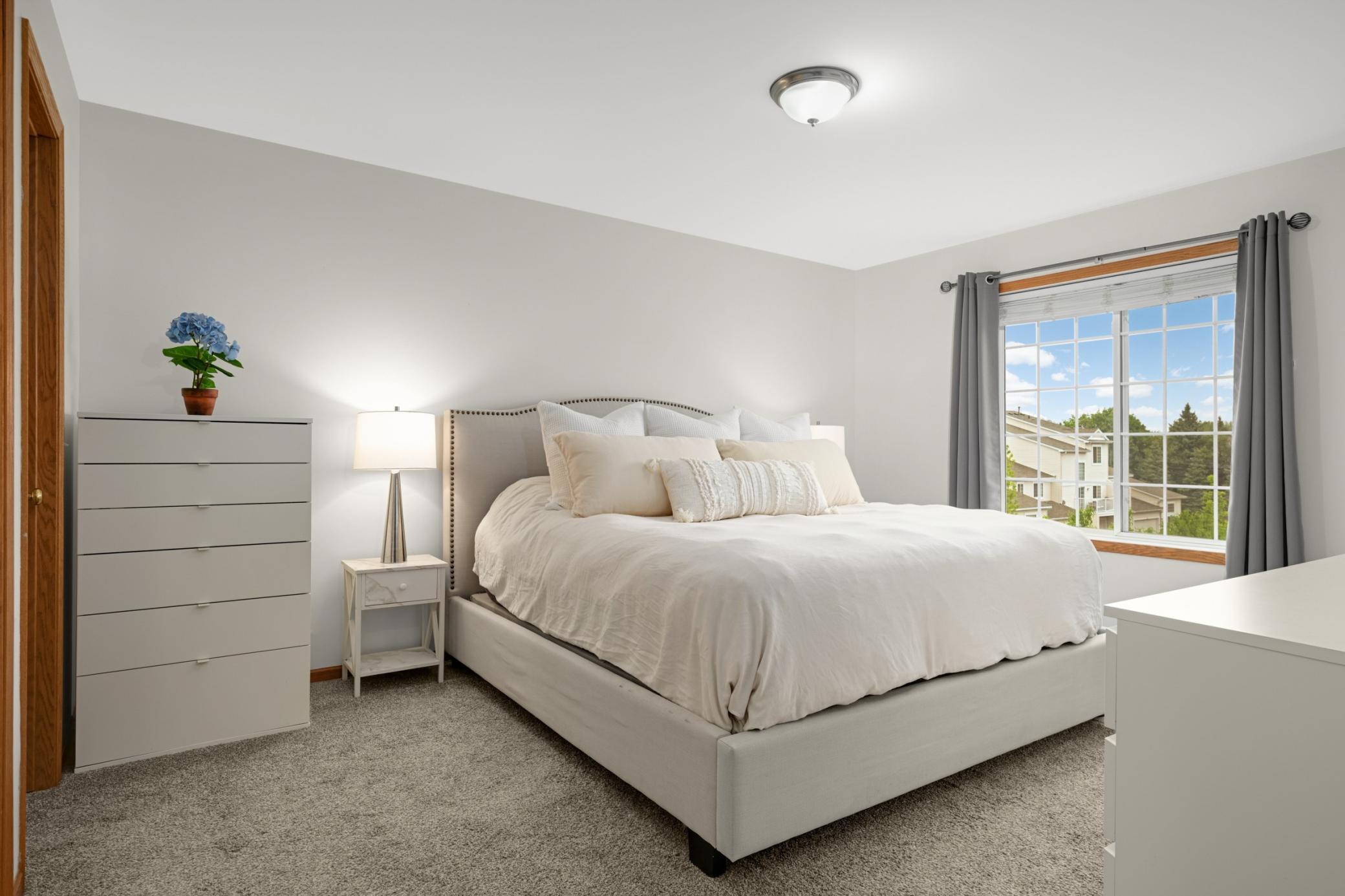 Generous sized upper level bedroom