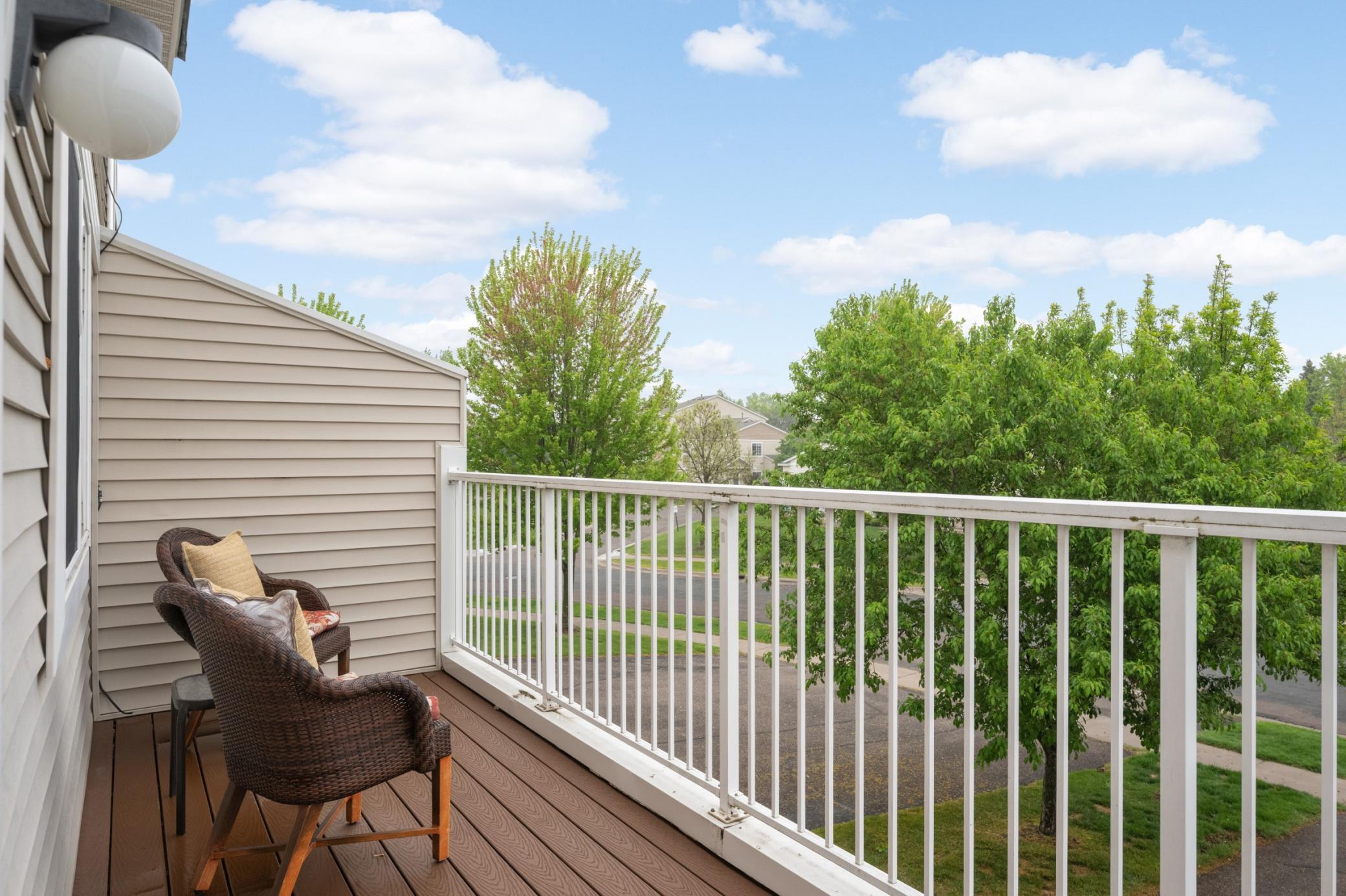 Wonderful space to relax on deck