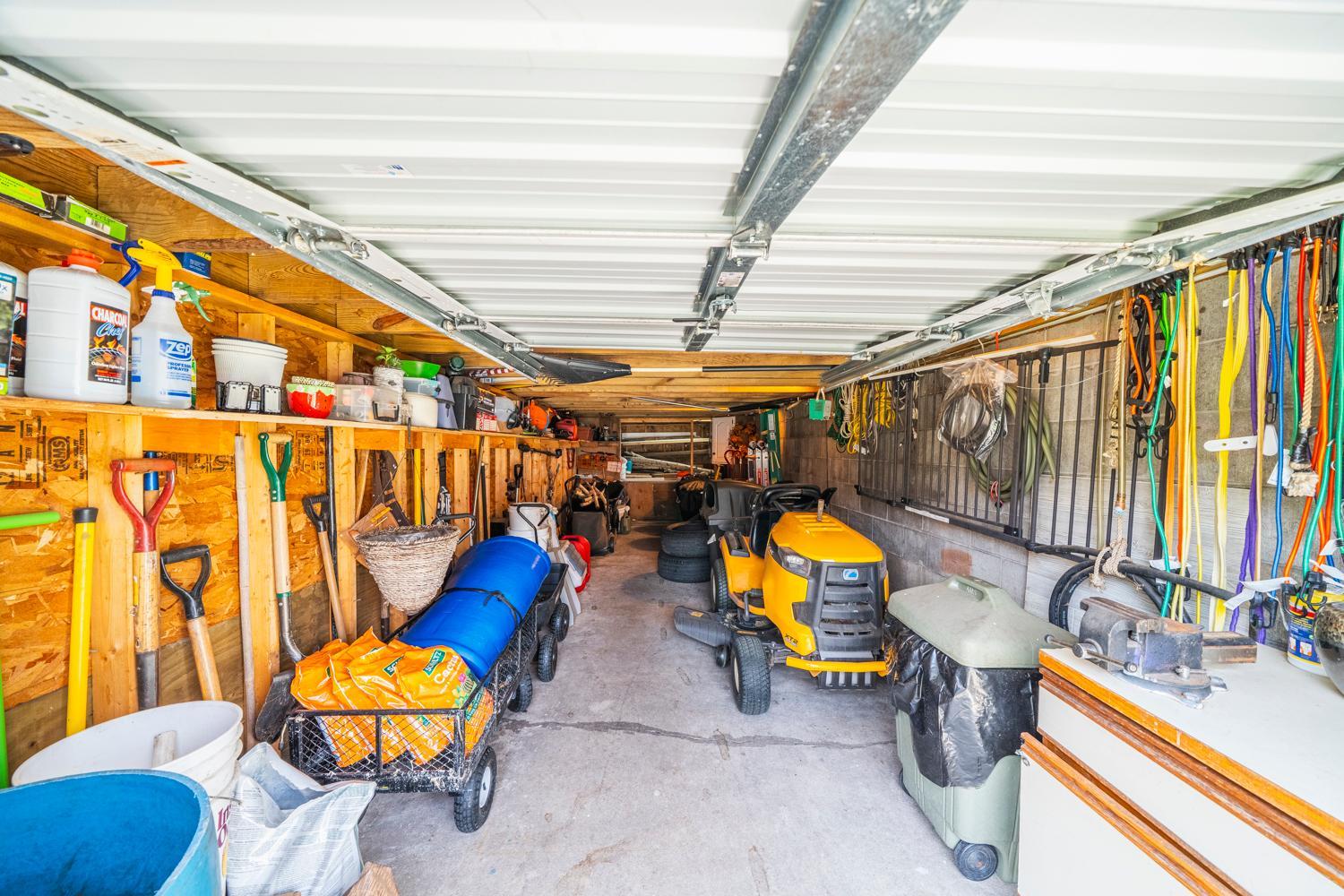 Under deck dry storage