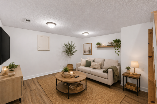 Finished lower level offers flexible living space for movie nights, guests, or everyday relaxation. *Virtually Staged*