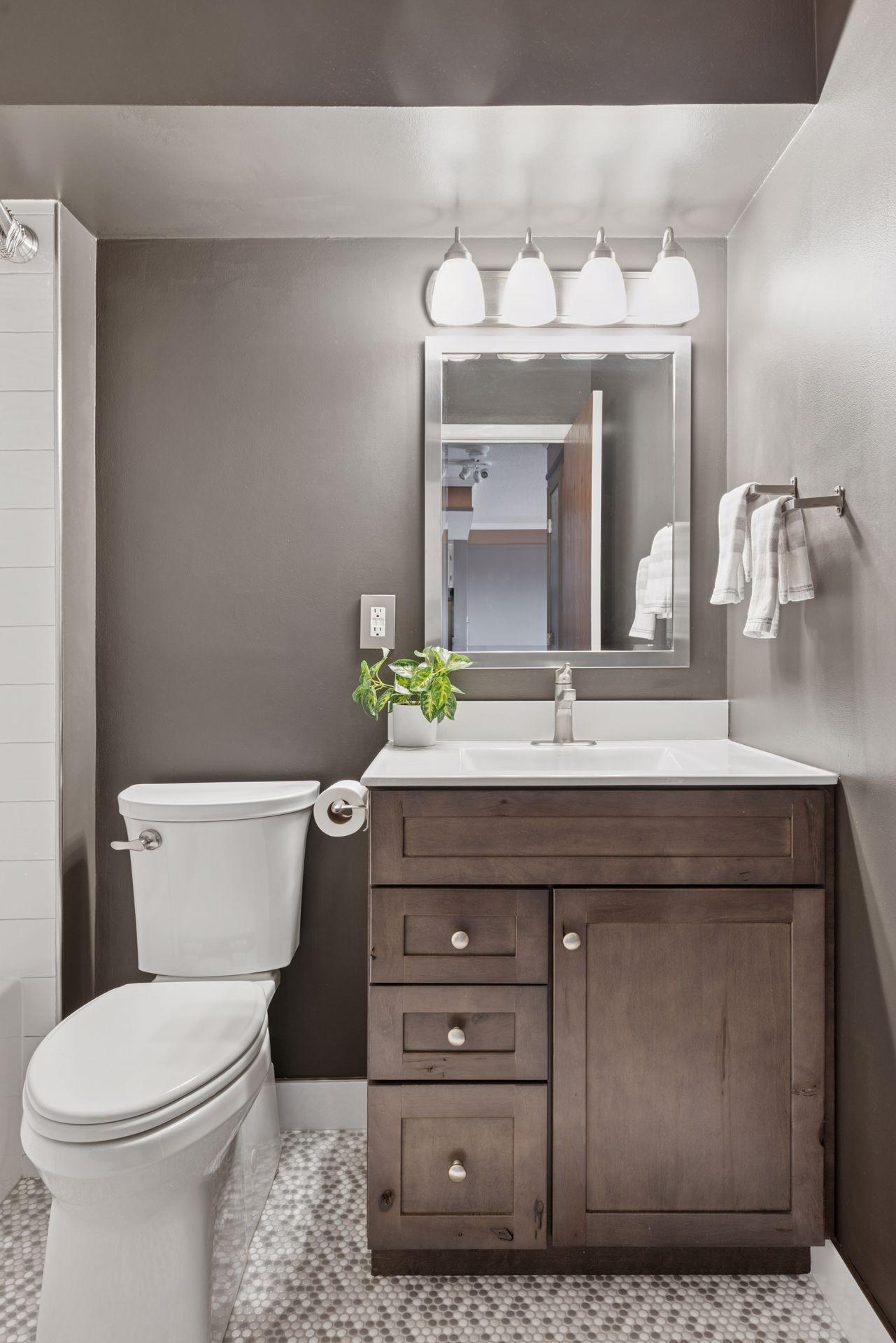 Totally remodeled Bathroom