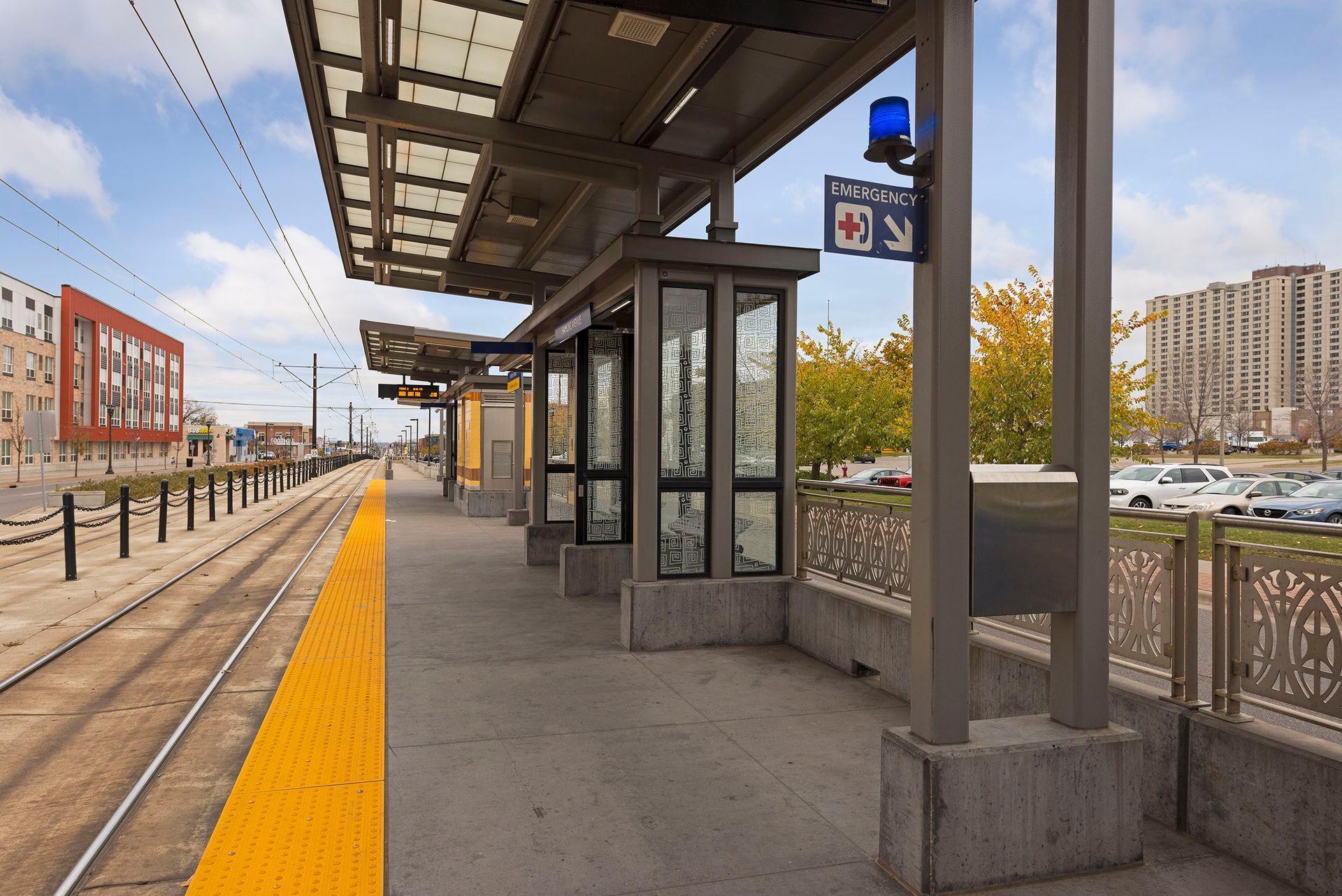 Nearby light rail