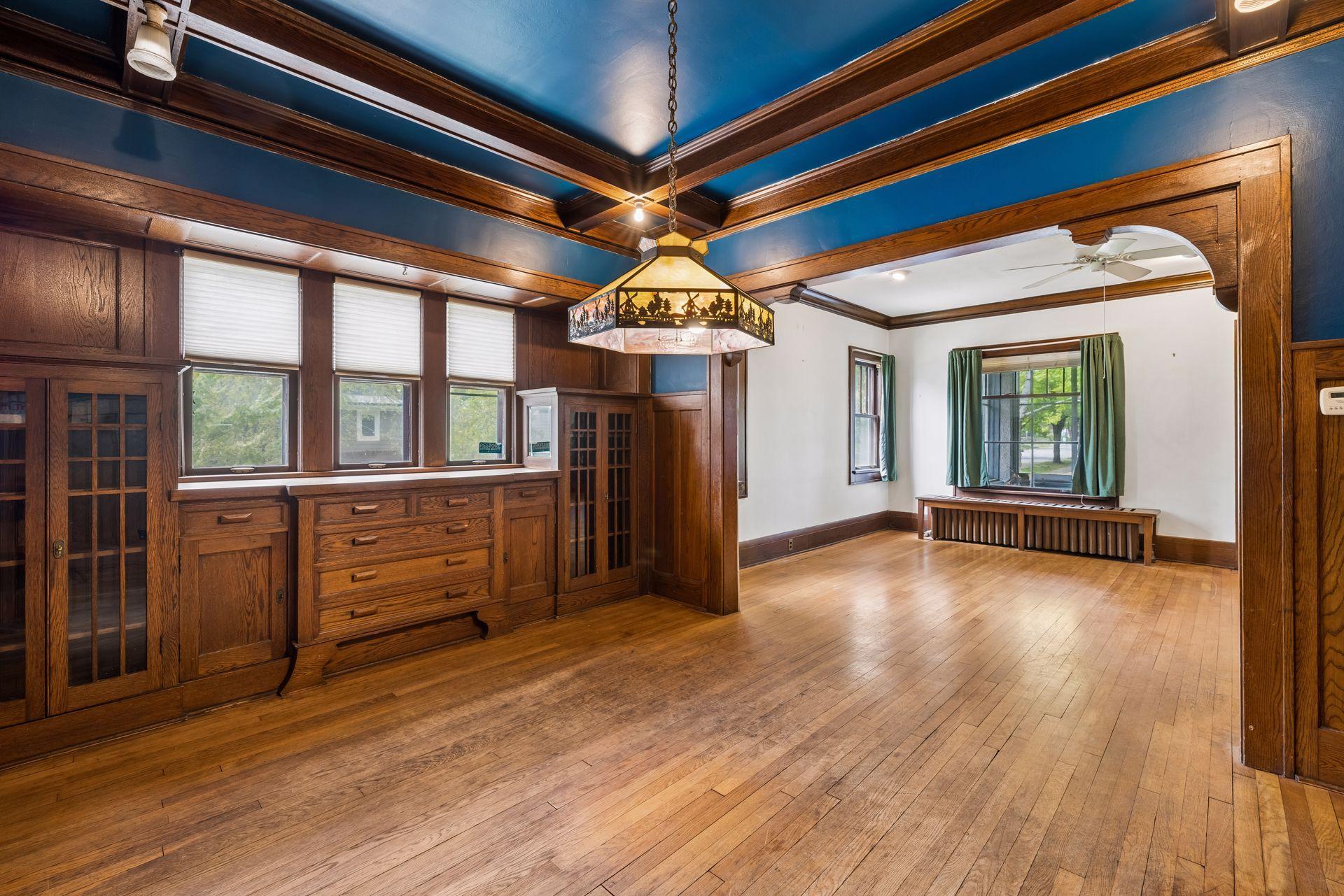 Dining room looking toward living room