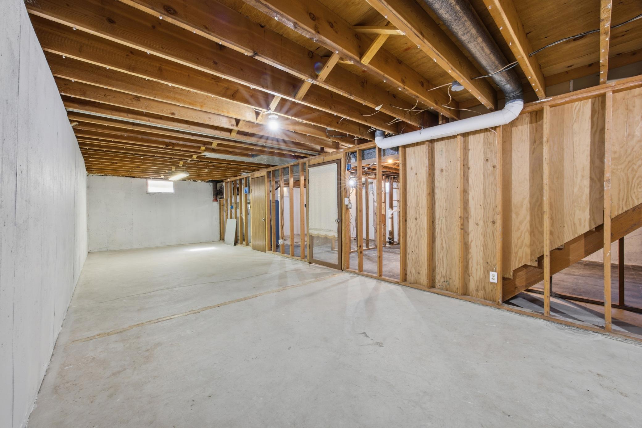 Unfinished Basement