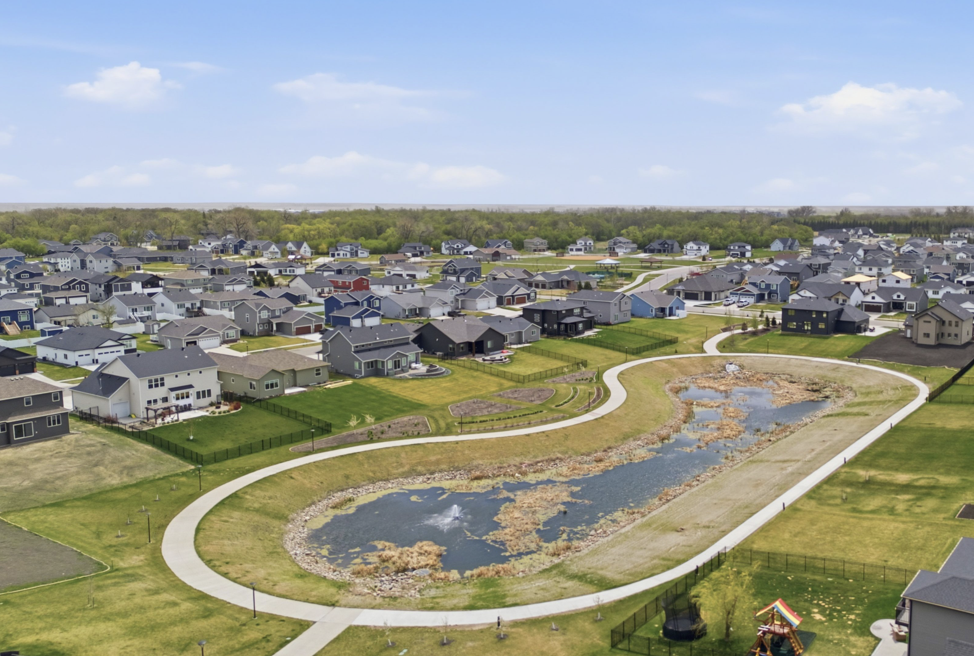 Backs to Pond
