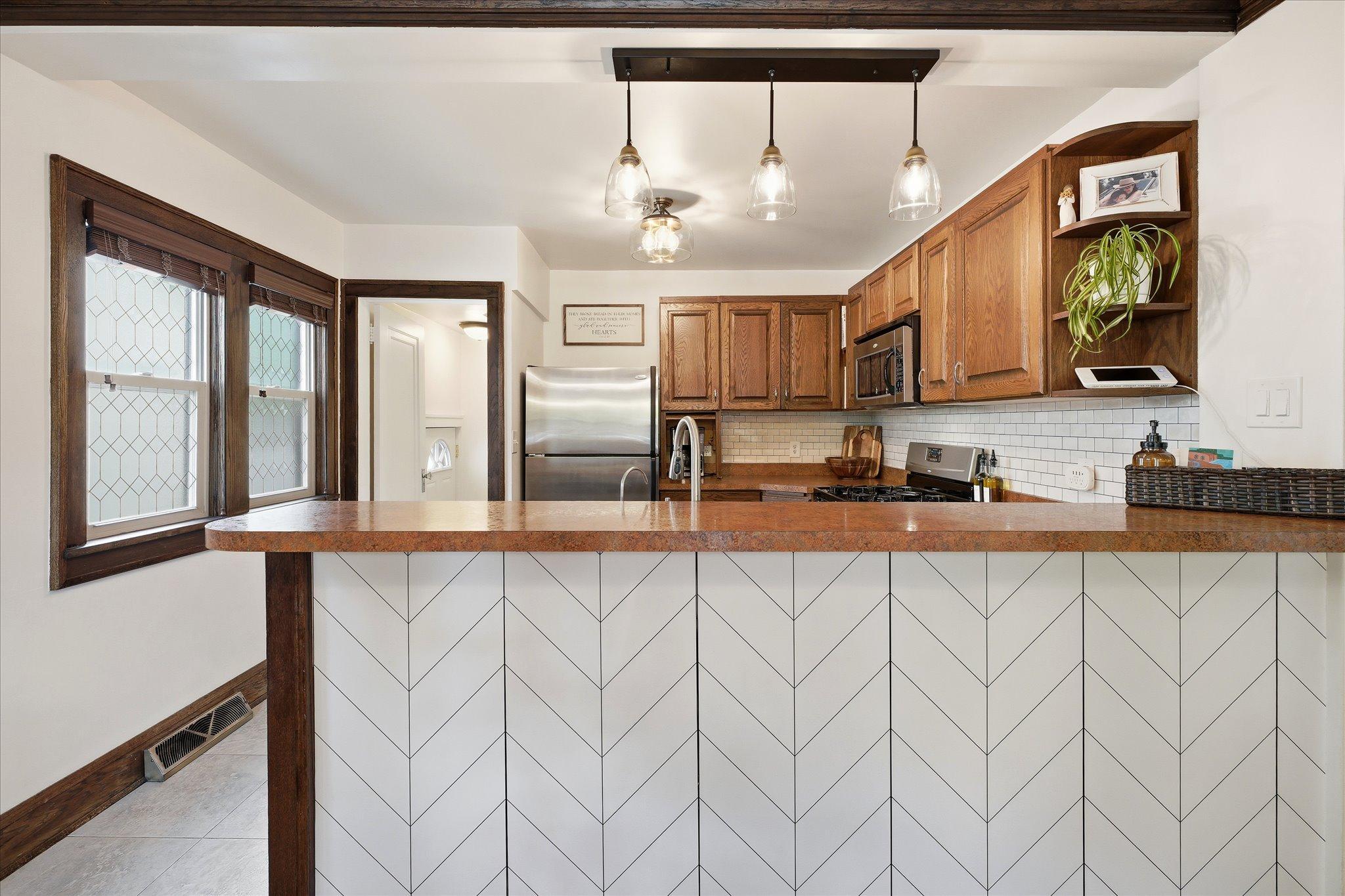 Counter for Serving or Stools