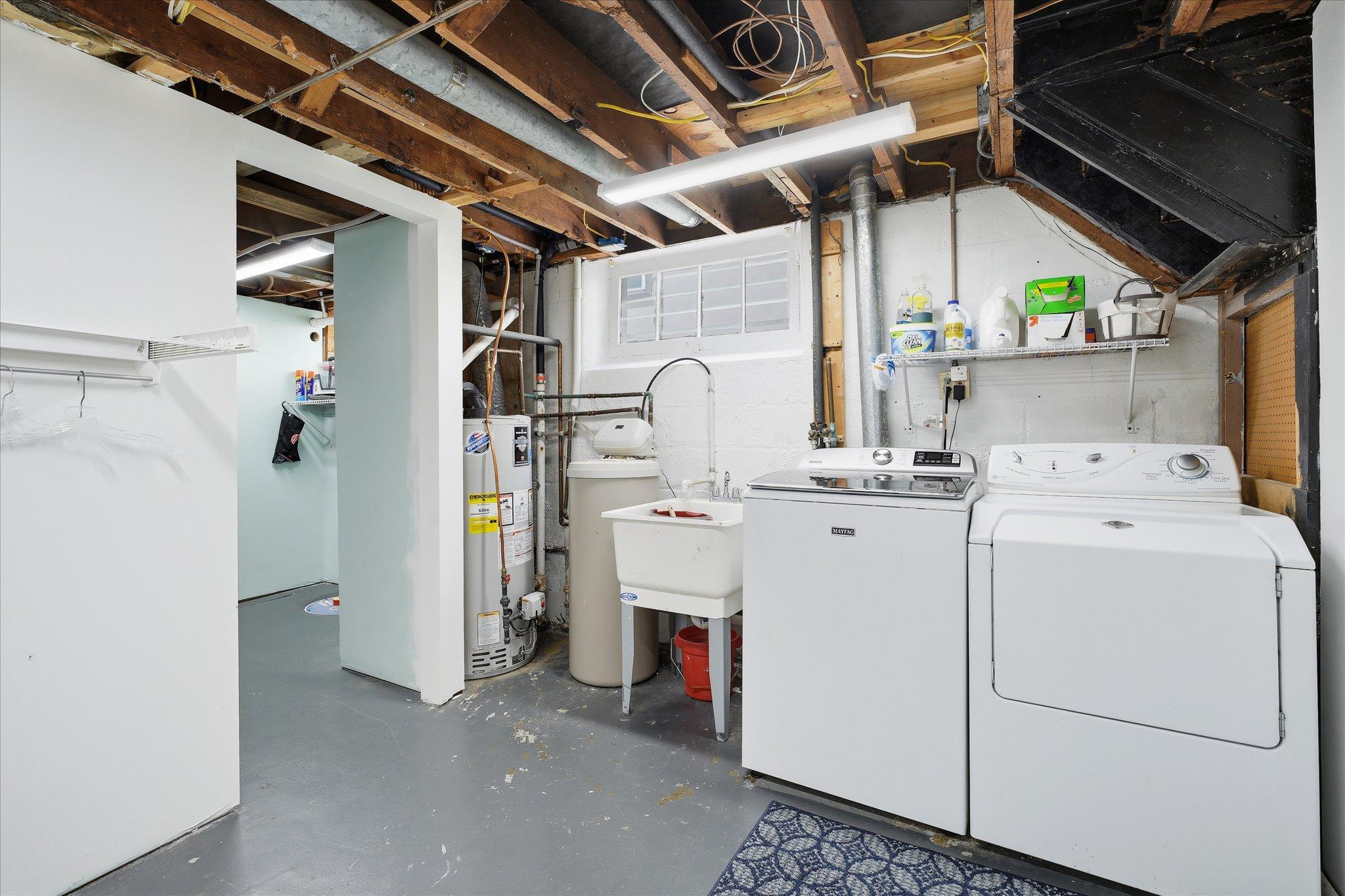 Laundry w/Radon Mitigation 2021